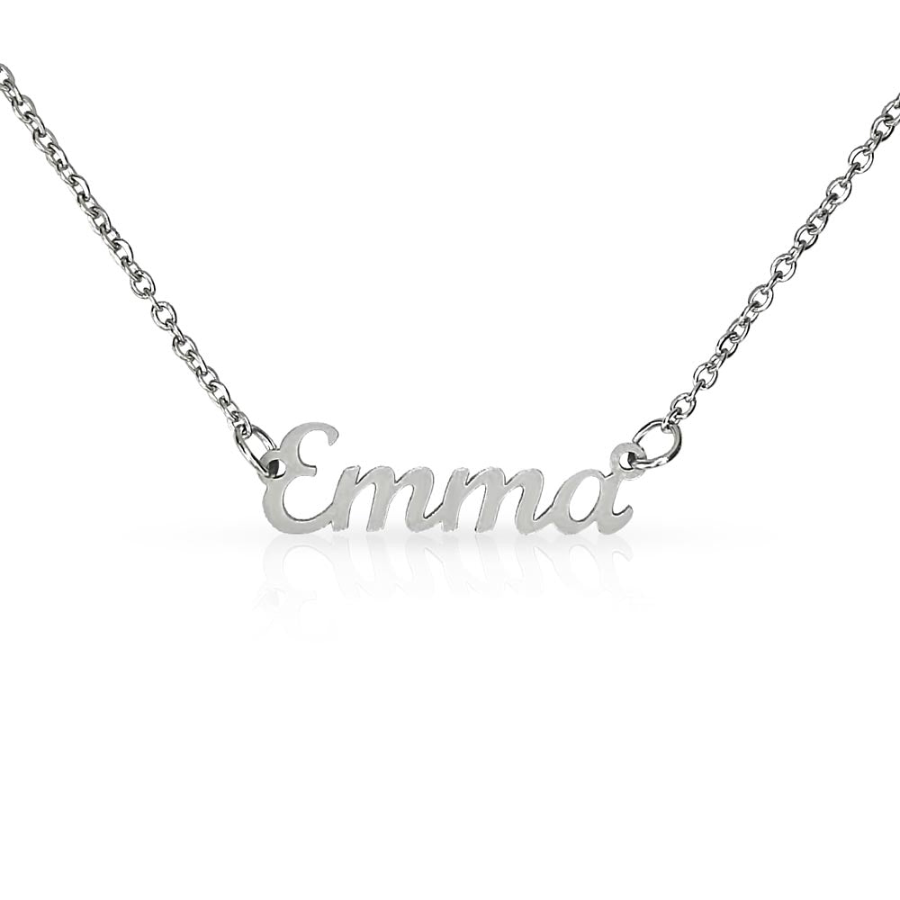 Custom Name Necklace, Meaningful Jewelry Gift