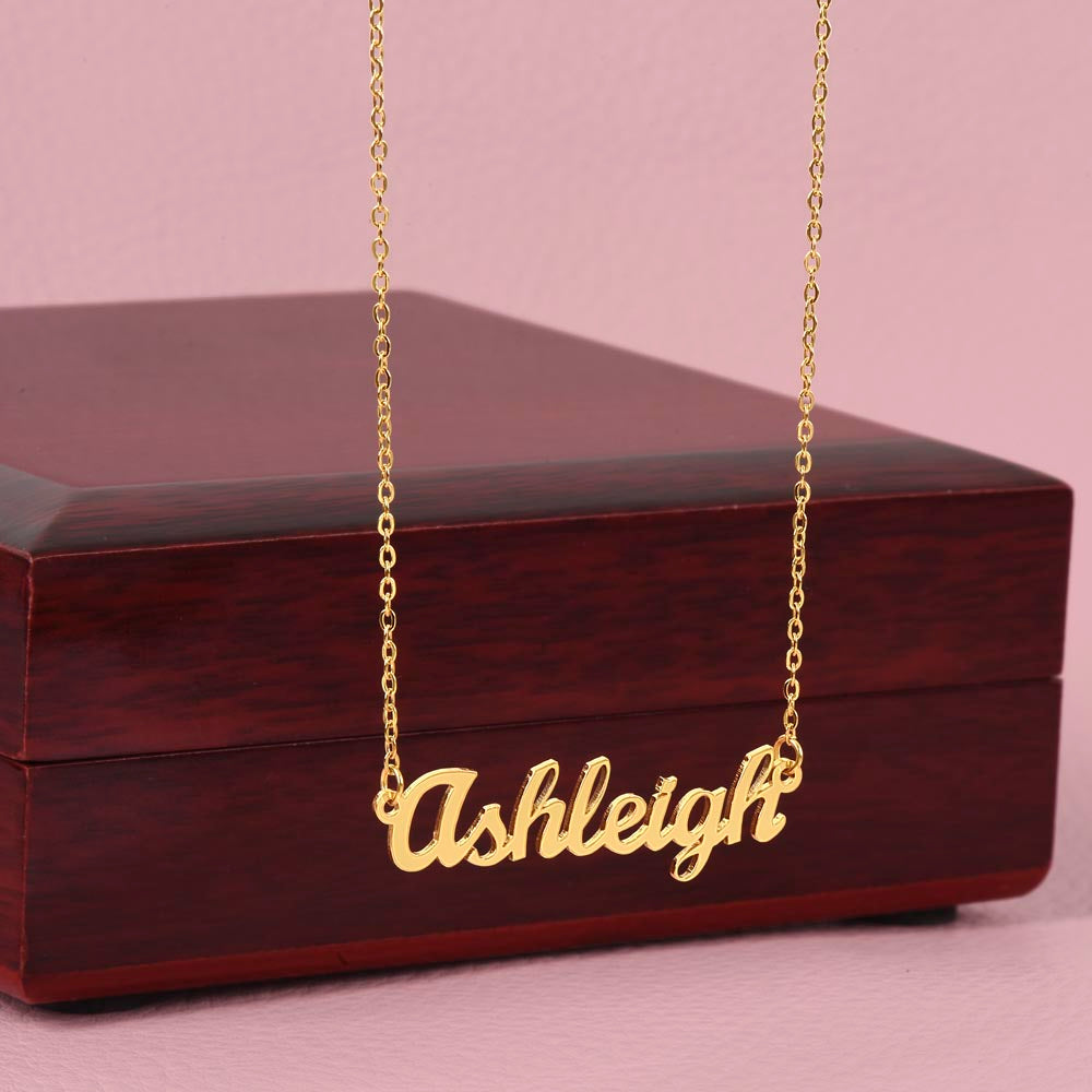 Custom Name Necklace, Meaningful Jewelry Gift