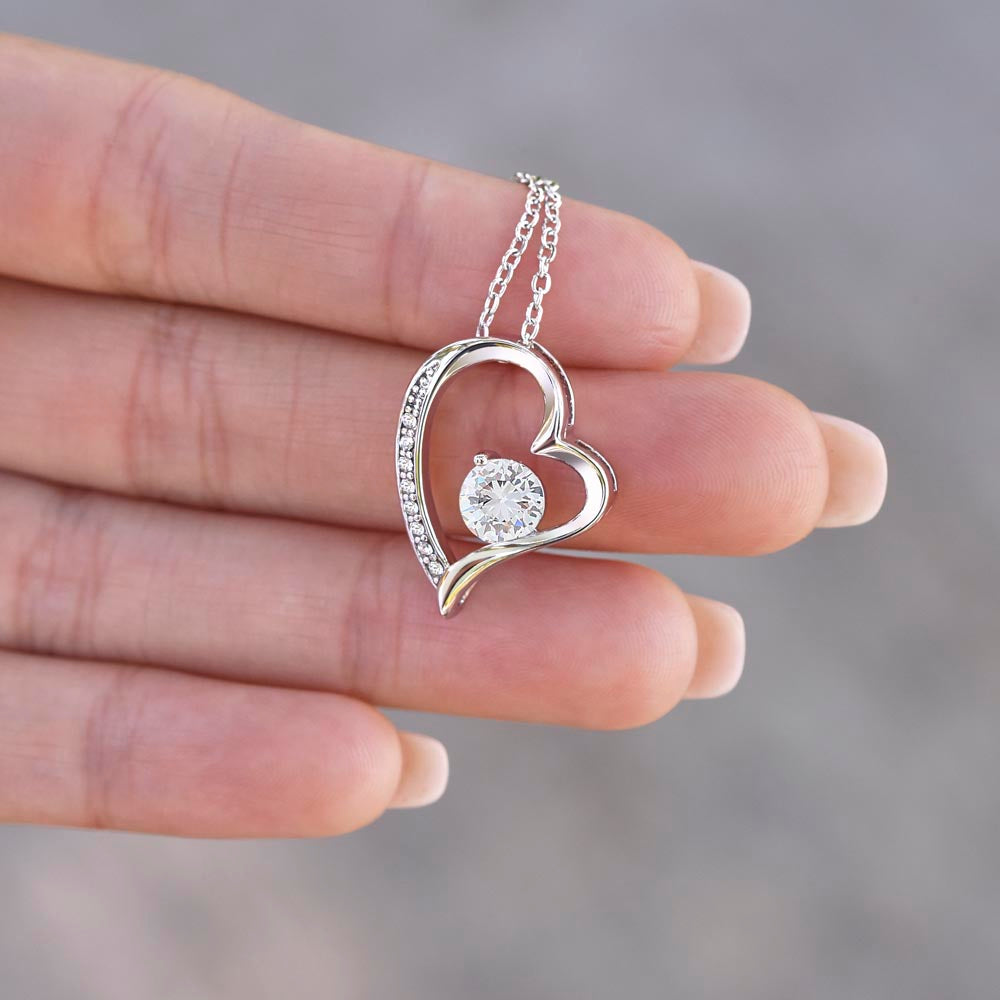To My Soulmate: Eternal Love Necklace with Anniversary Message Card, Meaningful Jewelry Gift
