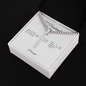 To My Husband: Personalized Cross with Cuban Link Chain & Birthday Message Card, Meaningful Jewelry Gift