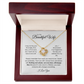 To my Beautiful Wife: Love Knot Necklace with Heartfelt Message Card, Meaningful Jewelry Gift
