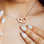 Interlocking Heart Necklace