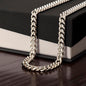 Cuban Link Chain, Men Jewelry Gift