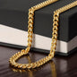 Cuban Link Chain, Men Jewelry Gift