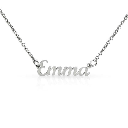 Custom Name Necklace, Meaningful Jewelry Gift
