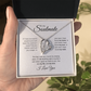 To My Soulmate: Forever Love Necklace with Birthday Message Card, Meaningful Jewelry Gift