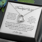 To my Wife, Forever Love Necklace, Heartfelt Message Card, Meaningful Jewelry Gift